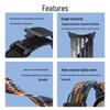 Braided Nylon Paracord Watch Band for Google 41MM/45MM