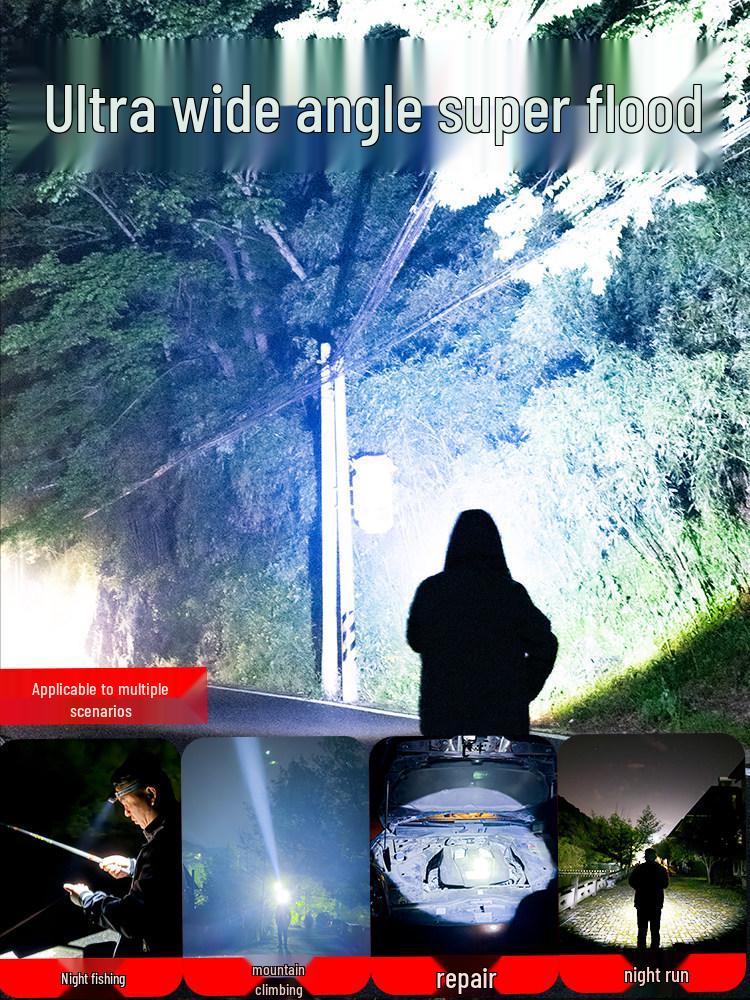 Rechargeable Ultra-Bright Headlamp for Night Fishing & Mountaineering