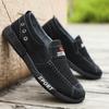 Men's summer breathable old Beijing cloth shoes men's one-pedal lazy shoes versatile casual canvas shoes work shoes men