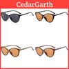 Cat Eye Sunglasses Women Uv400 Black Frame Tortoise Lens For Outdoor Fashion