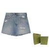Previous Season Eco-washed Denim Shorts 638061-XDBPH-4452