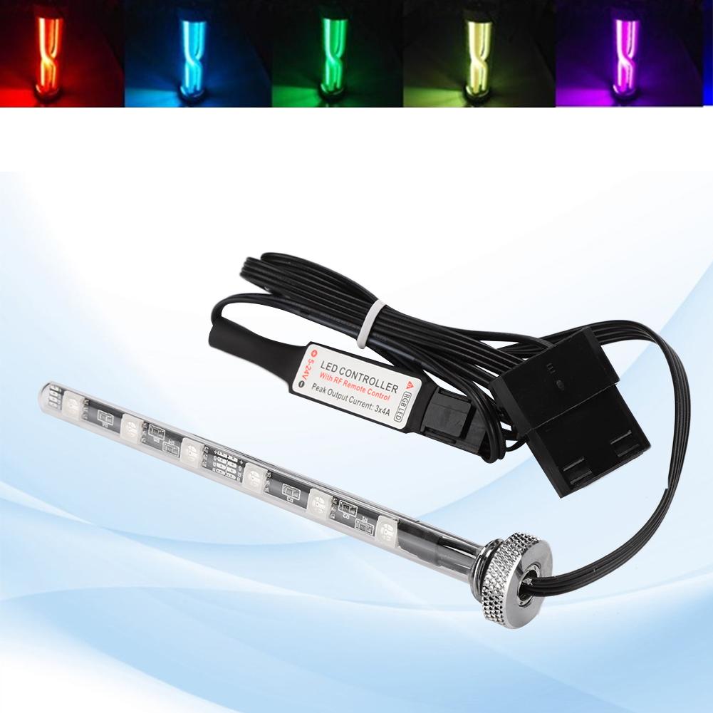 Water Tank Lamp Computer Water Cooled Accessories with Remote Control DG CLED 125mm