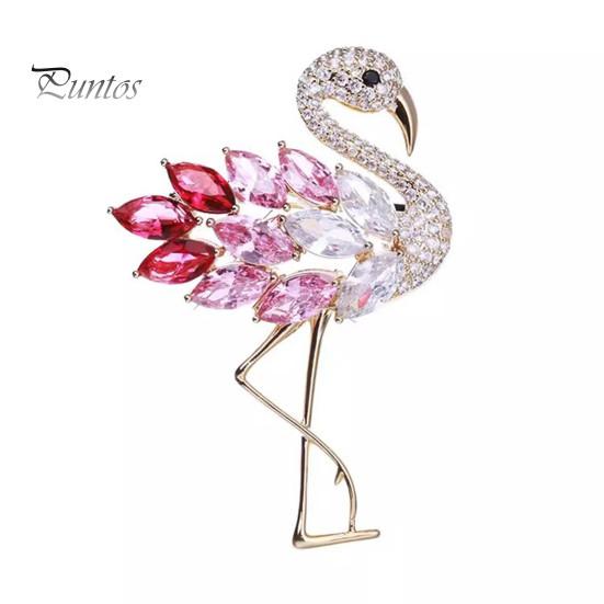 

Женская брошь в форме фламинго со стразами, декоративная, противоскользящая, износостойкая, для пальто, воротника, шляпы, шарфа, украшения для одежды, ювелирные изделия для выпускного бала Flamingo