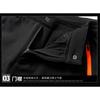 Men's Fleece Lined Straight Hiking Pants for Spring Autumn, Waterproof Windproof Warm Running Sports Casual Long Trousers