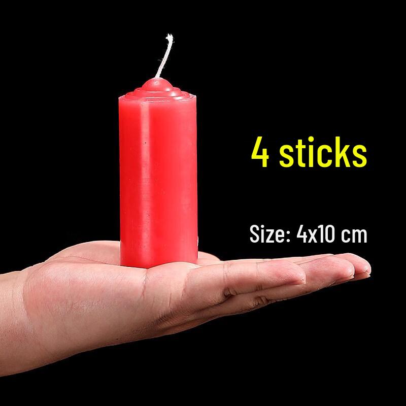 LIEI Red Cup-shaped Emergency Candle
