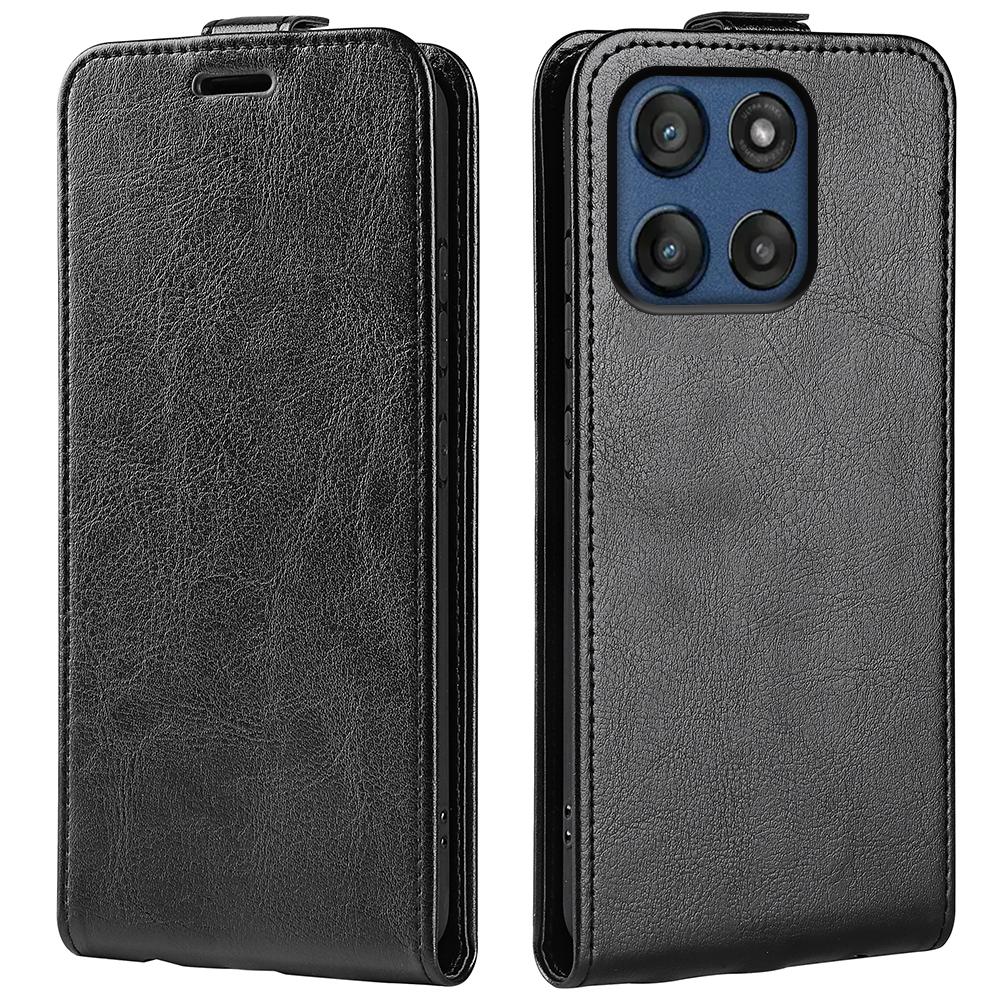 For Motorola Moto G Stylus 5G (2025) Case with Card Slots Vertical Flip Leather Phone Cover