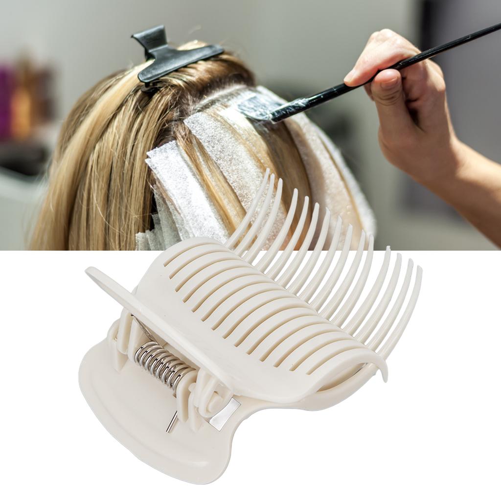 12 stücke Heißer Roller Clip Ersatz Haar Curler Roller Klaue Clips für Haar Abschnitting Styling Weiß