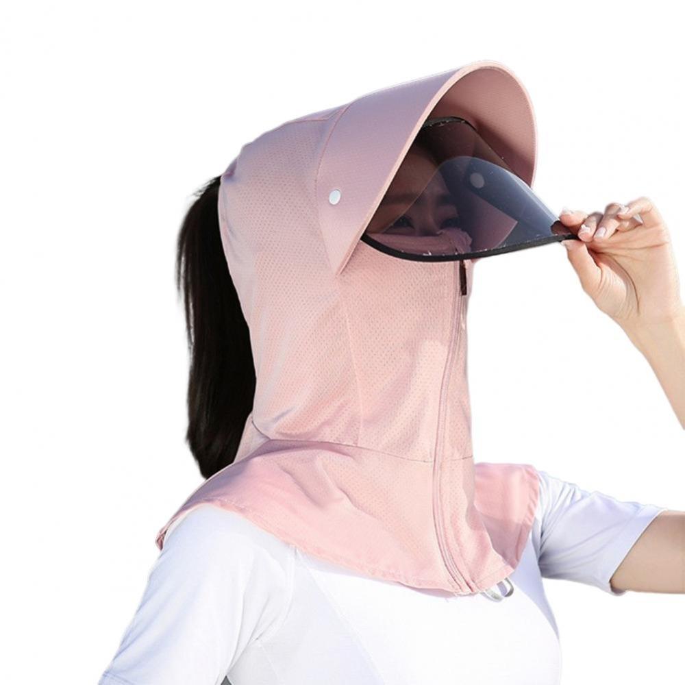Neck Guard Women Sun Hat Face Cover Summer UV Protection Cap Female Sunshade Hat Mountaineering