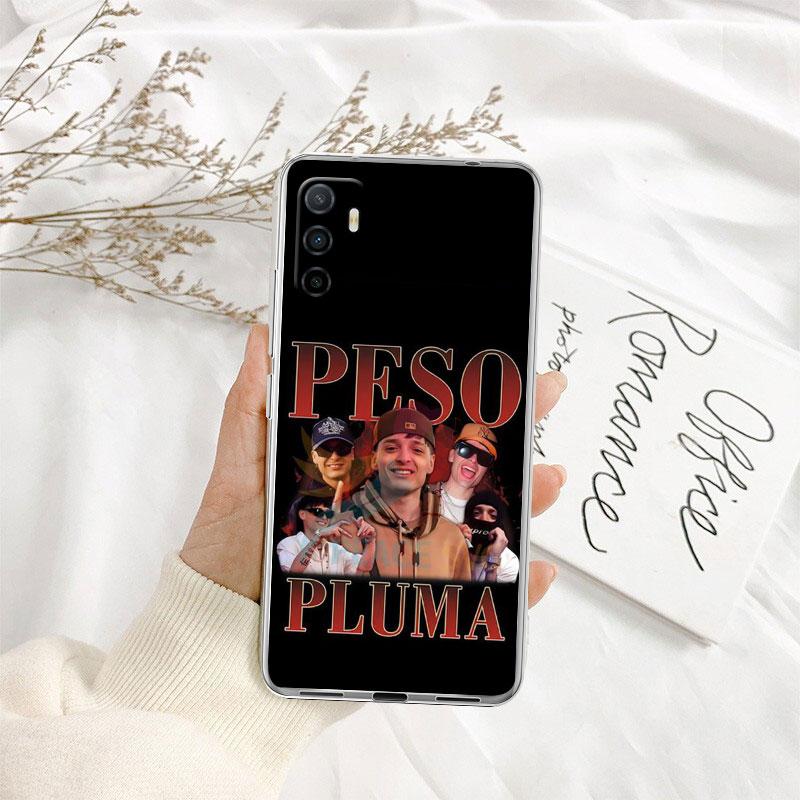 

Peso Pluma Transparent Phone Case for Samsung Galaxy A04 A04S A14 A23 A34 A54 M23 M33 M52 M53 Galaxy A14