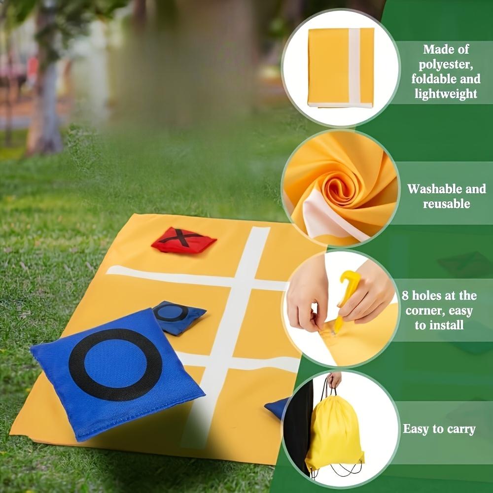 Bean Bag Toss Game Set for Outdoor Easy To Carry Outdoor Funny Game for Carnivals Games Teamwork Game Team Building Game