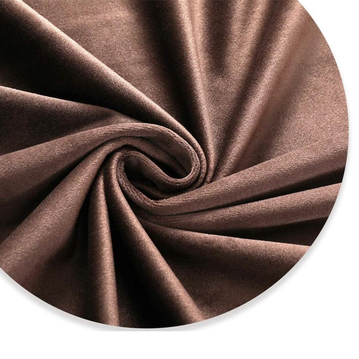 

Бархатные Роскошные Шторы для Гостиной Синего Цвета Оконные Блэкаут для Спальни Плотные Вилла Дверные Драпировки Cortinas Ткань для Разделения Комнаты 135 x 170cm&Grommet Top