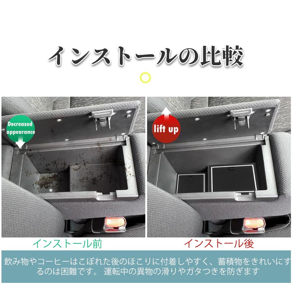 SHAOHAO Pocket Mats for New Suzuki Spacia Compatible with Suzuki Spacia Custom Specific Interior Rubber Door Pocket Rubber Interior Noise White