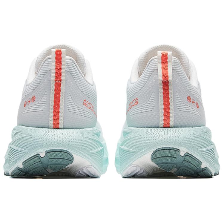Anta Linglong Comfortable Versatile Durable Sweat-Absorbing Low-Top Casual Running Shoes Women Sneaker White Green 122525558-1