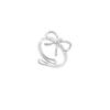 Adjustable Irregular Bow Ring Niche Design Light Luxury High-end Sense Fashionable Personality Women's Index Finger 100% Match Ring