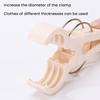 4Pcs Beach Towel Clips Multipurpose Laundry Pins with Anti-Slip Spring Mechanism Portable Heavy Duty Clothes Drying Clips