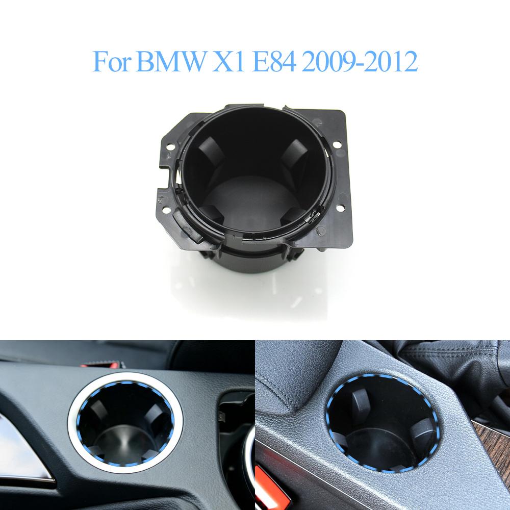 LHD RHD Car Front Console Armrest Box Water Cup Holder Drinks Support For BMW X1 E84 2009-2012 51162993623 51169285145