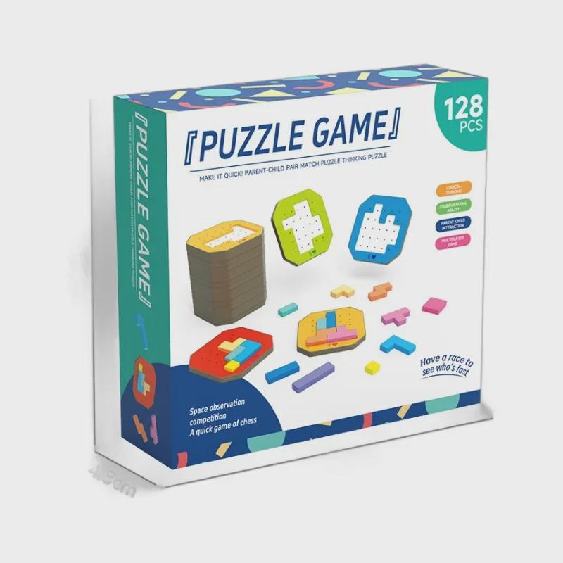 Cross-Border Multiplayer Parent-Child Puzzle Game - Interactive Desktop Toy for Kids