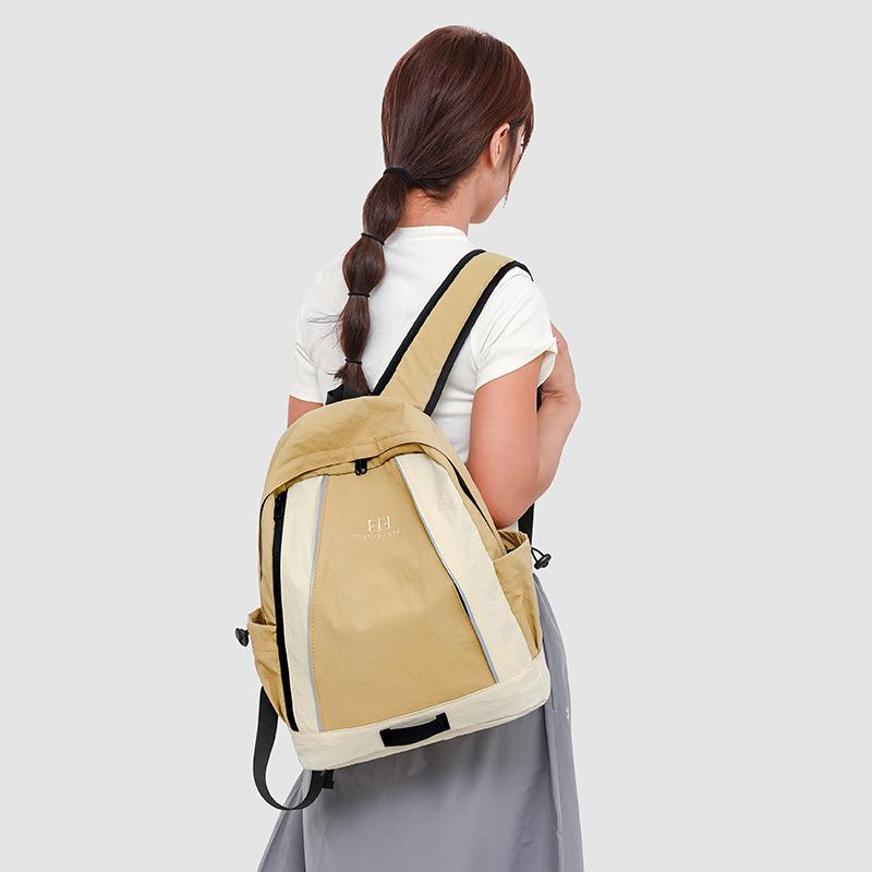 Japanese Simple Student Backpack Large Capacity Casual Backpack Niche Design Light Travel Backpack