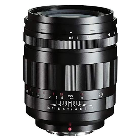 Voigtlander Standard Lens SUPER NOKTON 29mm Aspherical Black F0.8