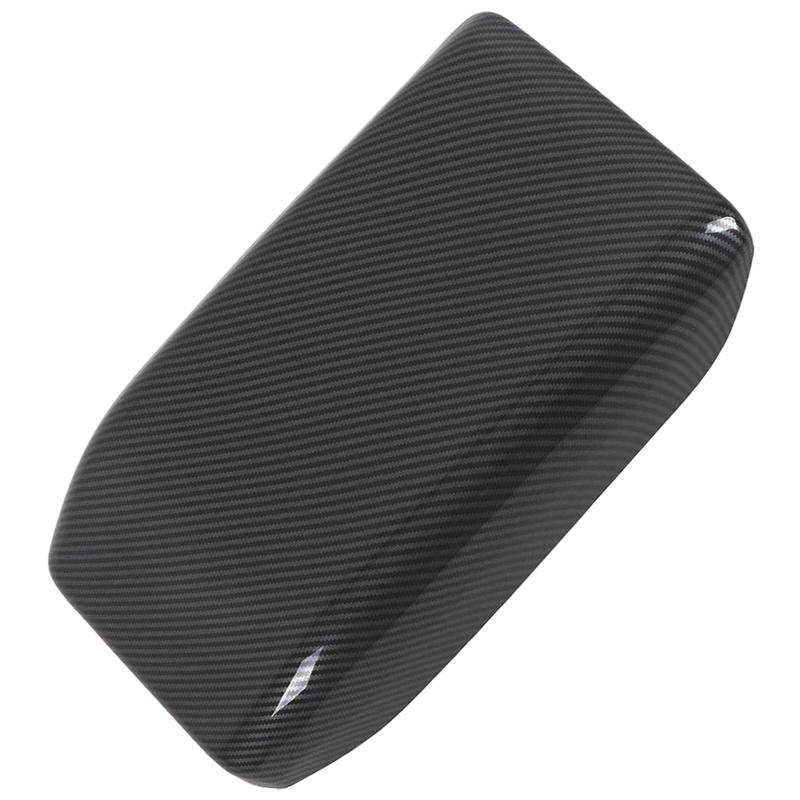 1pc Center Armrest Cover Protect Trim For Honda Accord  ABS Carbon Fiber Car Armrest Box Cover Accessories
