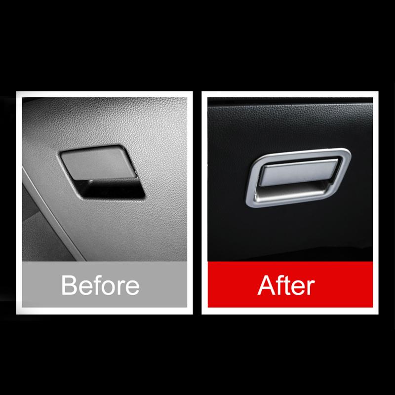 ABS Car Glove Box Co-Pilot Handle Frame Trim Cover Sticker For Toyota RAV4 XA50      2024 2025 Accessories