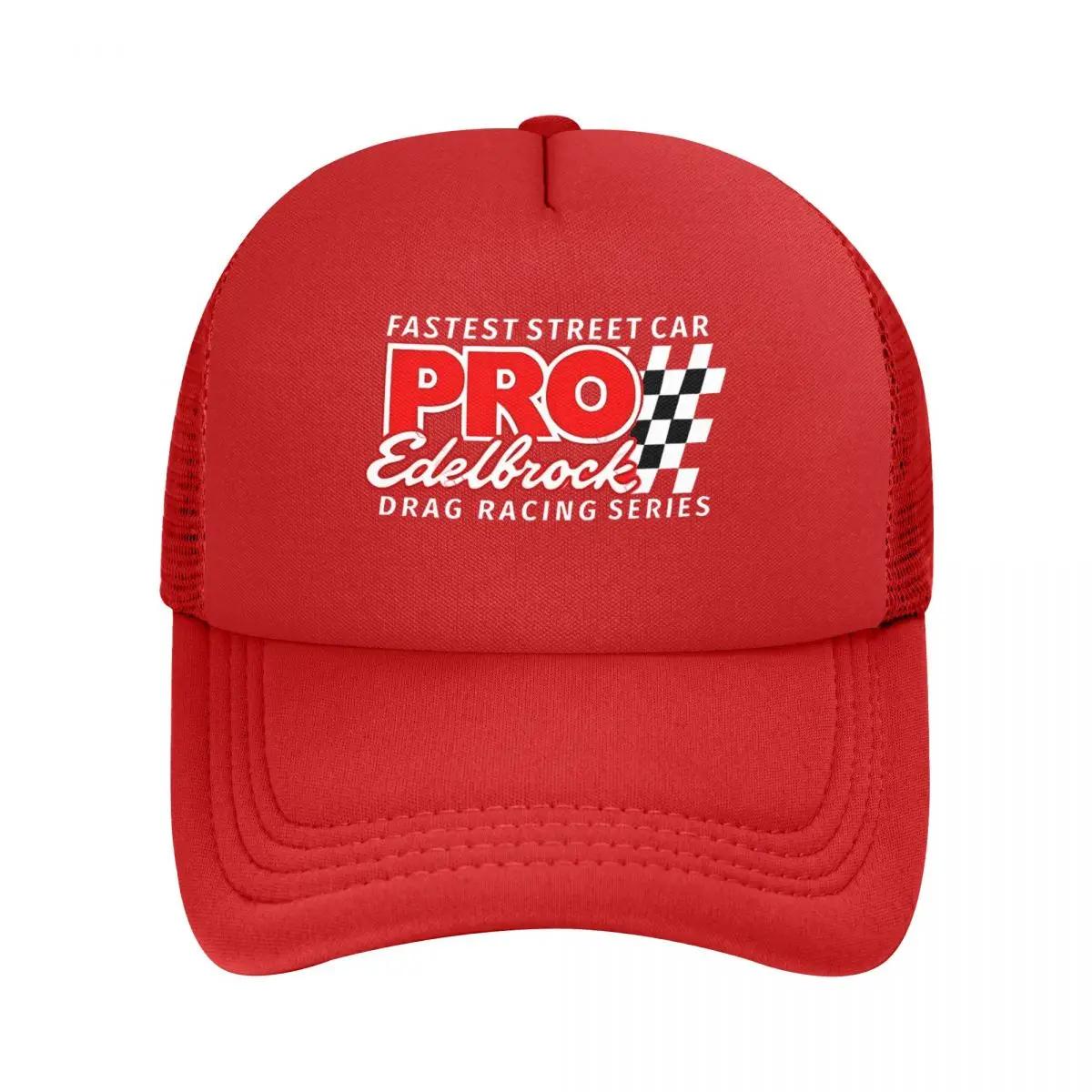 

EDELBROCK PRO DRAG RACING SERIES Самый быстрый уличный автомобиль Прочный для всех сезонов Мужские головные уборы Кепка для мужчин Мужская бейсболка One Size