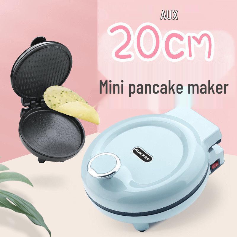 Aux Electric Griddle: Compact Double-Sided Sandwich & Pancake Maker for Home Use