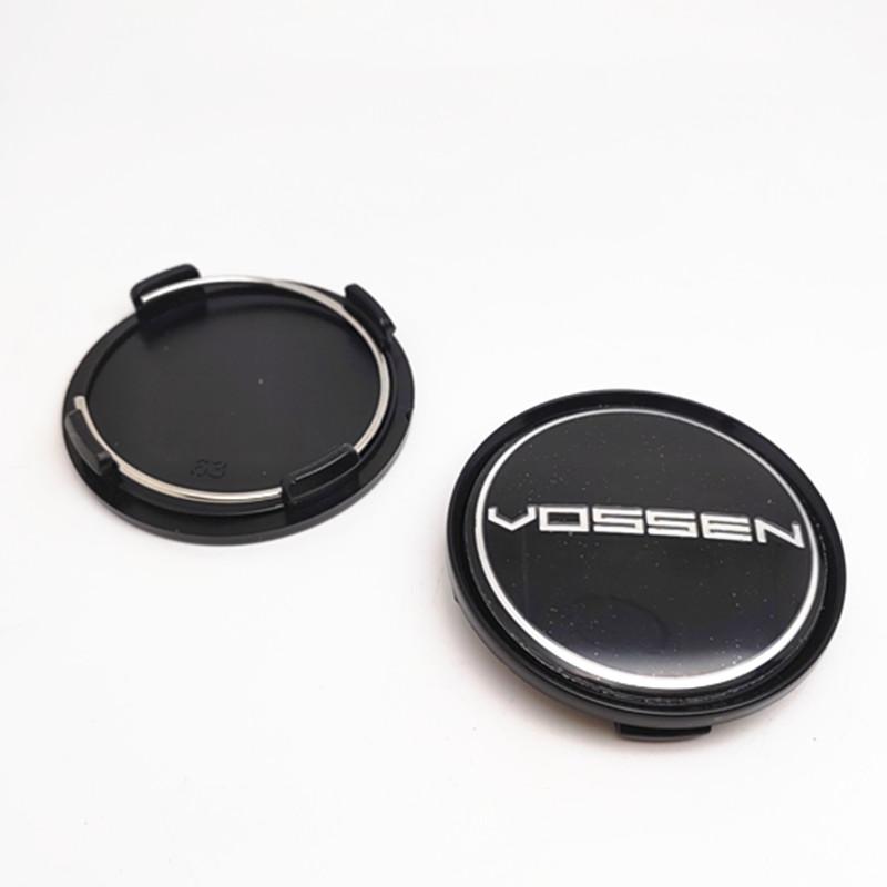 4pcs 63mm Vossen Wheel Center Caps Hub Rims Cover Car Styling Dust Cover Badge Emblem 57mm
