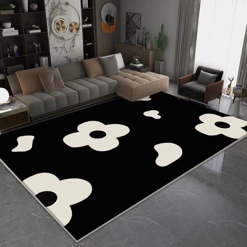 Large Carpet Thickened Anti Slip Living Room Bedroom Carpet Sofa Coffee Table Foot Mat