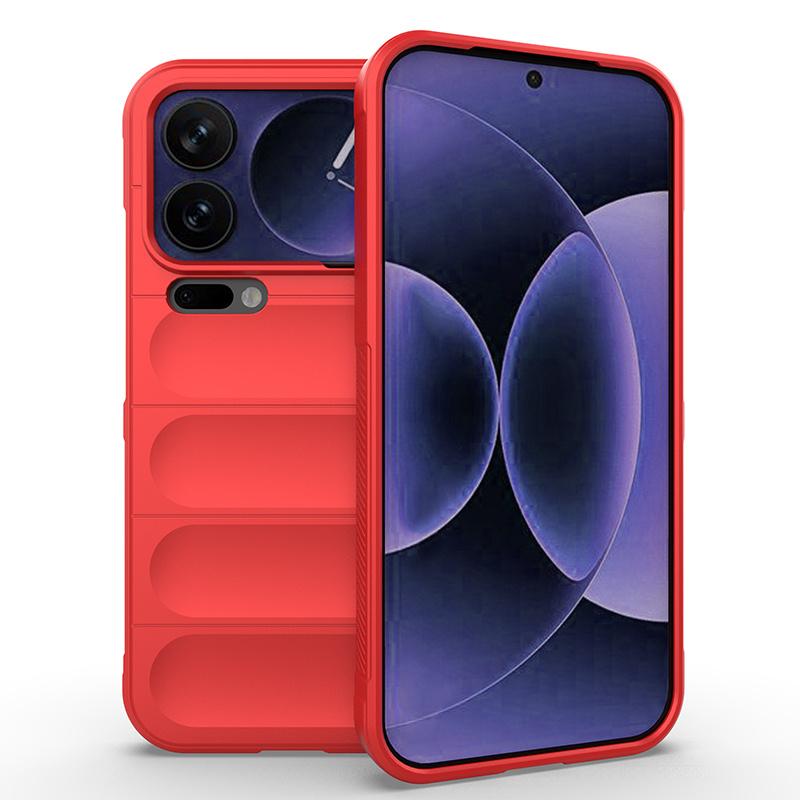 Luxury Case For Xiaomi 17 Pro Max Case Xiaomi 17 Pro Max Cover Funda Coque Soft Silicone Skin-Friendly Bumper Xiaomi 17 Pro Max Xiaomi 17 pro max красный