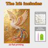 5D Pearl Painting Handmade DIY Majestic Peacock Home Office Desktop Decoration Artwork