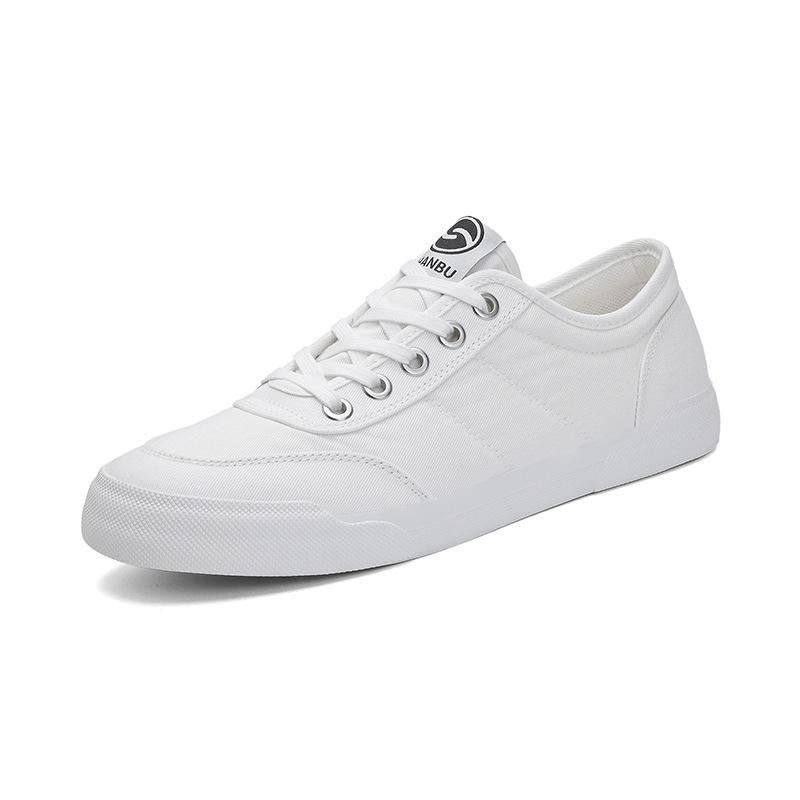 Men's Classic Low-Top Lace-Up Casual Shoes – Spring 2026 Collection, Breathable Solid Color Design