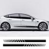 For Tesla Model 3 Car Door Side Stickers Waterproof Vinyl Film Auto Decoration PVC Decals Auto Styling Exterior Car Accessories