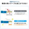 Sanwa Direct Crimping Tool, Cable-Passing Type, CAT6 RJ-45, Compatible with Solid and Stranded Wires, 1 Piece, 500-LAN-TL1