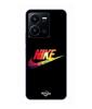 Case For Vivo Y35 4G Nike Logo Colorful Black Front Maniacase