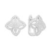 Silver Earrings with Cubic Zirkonia (2151159)