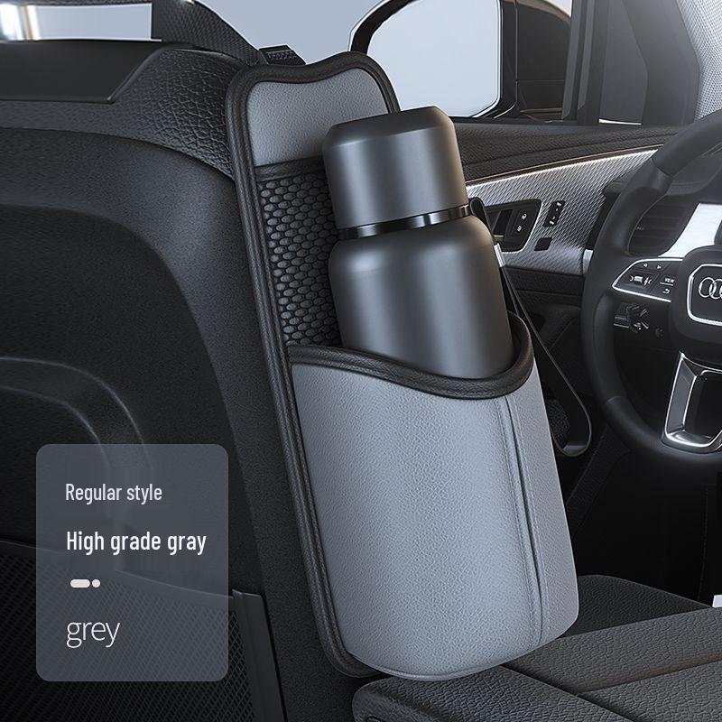 Car Seat Side Hanging Multifunctional Storage Bag with Tissue Box Holder