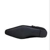 Woman Black Ankle Zip Boots Pointed Toe Pointed Shallow Mouth Internal Height Increasing Shoes 2024 Autumn Elegant Female Boots