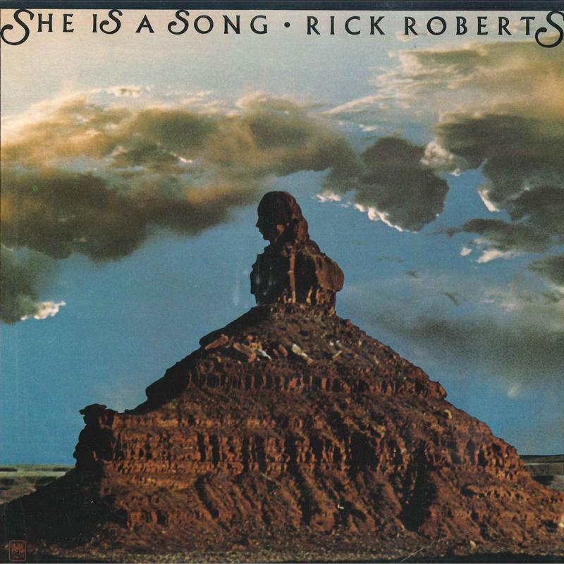 LP Record RICK ROBERTS - She Is A Song SP4404 ABC 1973 US Rock Used