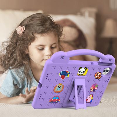 Cartoon EVA Kids Case For Honor Pad 10 12.1inch 2025 Funda Kickstand Handle Shockproof Tablet Cover