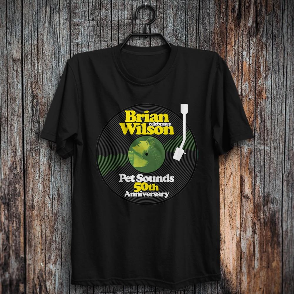 Винтажная футболка Pet Sounds 50th Anniversary World Tour Брайан Уилсон The Beach Boys Унисекс XXXL