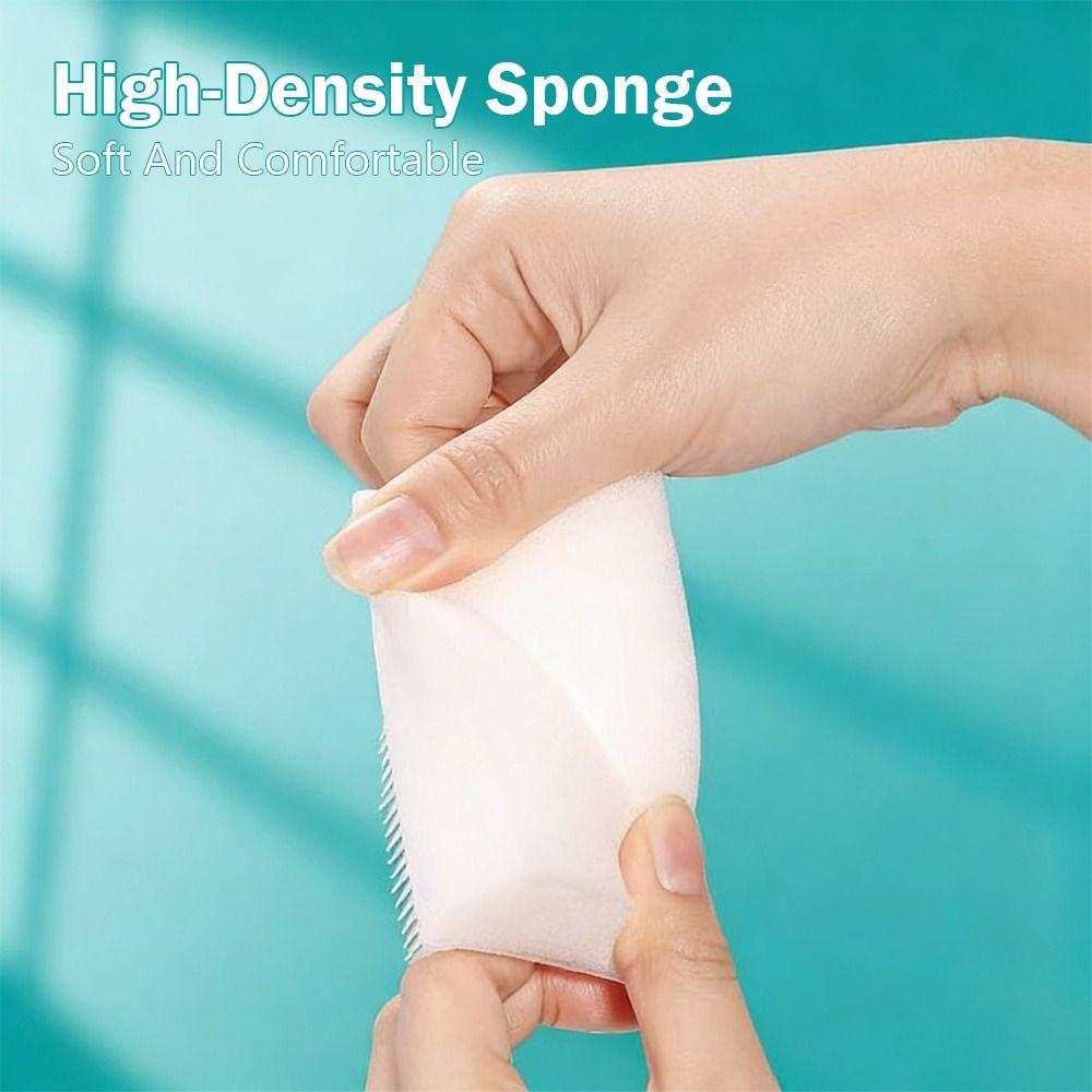 2PCS Soft Brush Hand Washing Brush Double Sided Cleaning Brush Nail Seam Cleaning