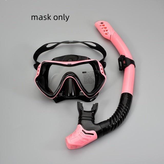 Professionelle Tauchmaske Schnorchelset Outdoor Tauchtrainingsausrüstung Silikon Tauchbrille Atemrohr Neu