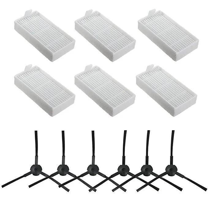 Vacuum Cleaner Hepa Filter Mop Cloth Side Brush for Easy home SR 3001 Robotic Vacuum Cleaner Spare Parts Filters Brush