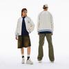 MLB SS24 Baseball Jacket Unisex White 3AJPV0841-07CRD
