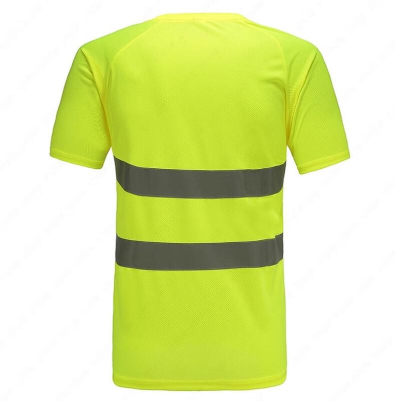 High-Visibility Reflective Safety T-Shirt