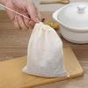 Reusable Tea Bag Cheesecloth 25Pcs 4"x6", Sachet Bags Empty Soup Bag Spice Bags for Cooking Tea Bags for Loose Leaf Tea Drawstring Bag Tea Filter