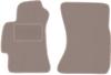Beige Vordermatten für: Subaru Impreza III GH Schrägheck, Kombi, WRX (2007-2013)