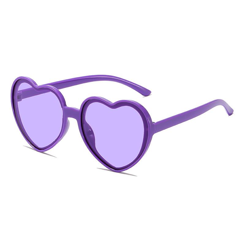 Love Heart Shaped Sunglasses Uv-Proof Love Effects Glasses Fashion Cute Sexy Retro Uv400 Eyeglasses Unisex Eyewear
