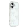 For iPhone 17 Case Rhinestone Edge Butterfly Bow Decor TPU+PC IMD Phone Cover